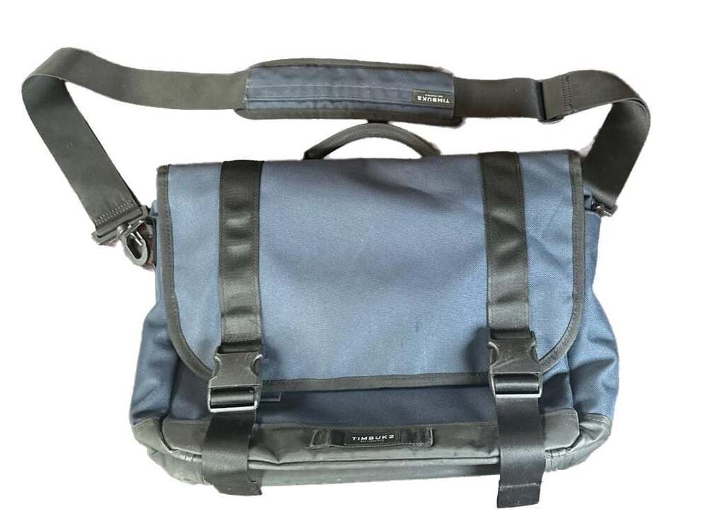 Timbuk2 Classic Messenger Bag Navy Blue, Shoulder Strap and Cross Strap